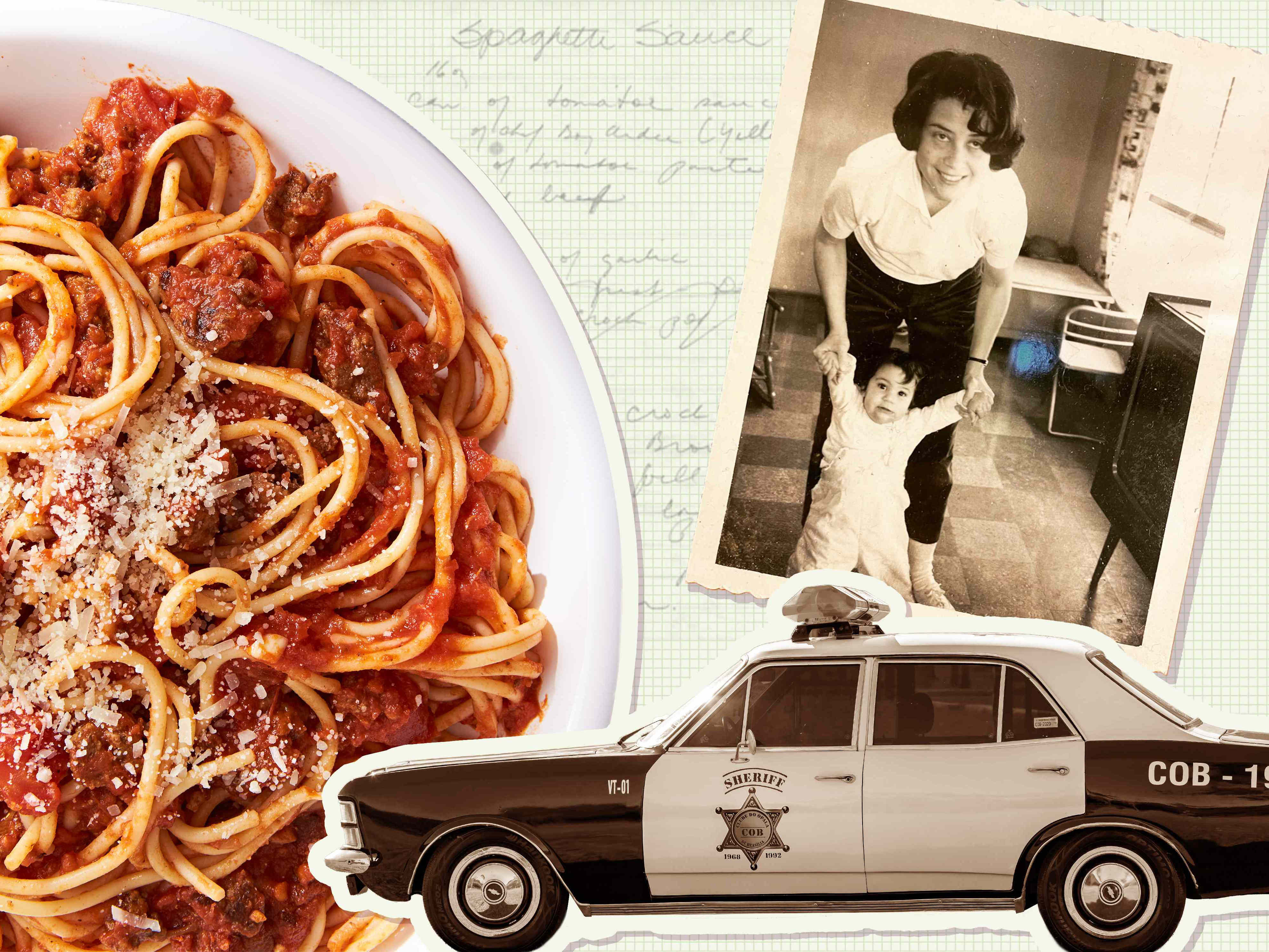 The night the police came, my mother still made spaghetti sauce