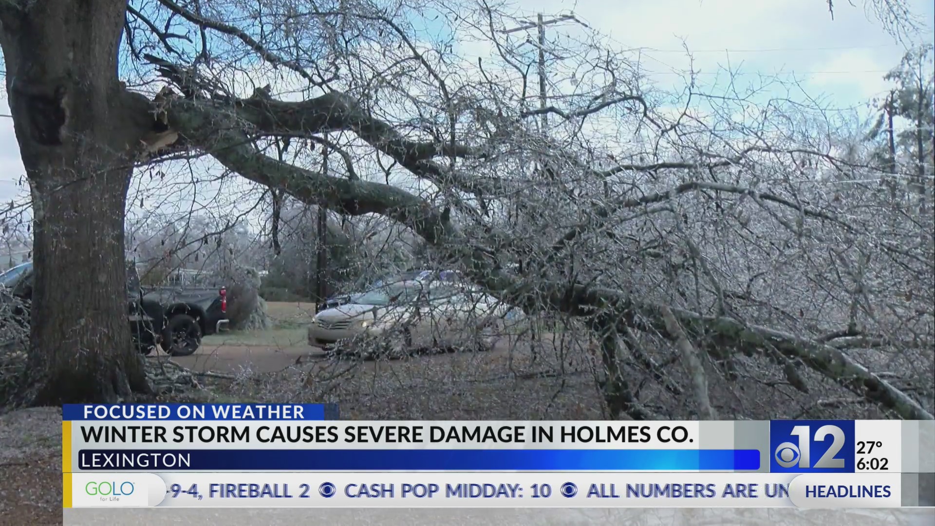 Lexington residents left in the dark after winter storm