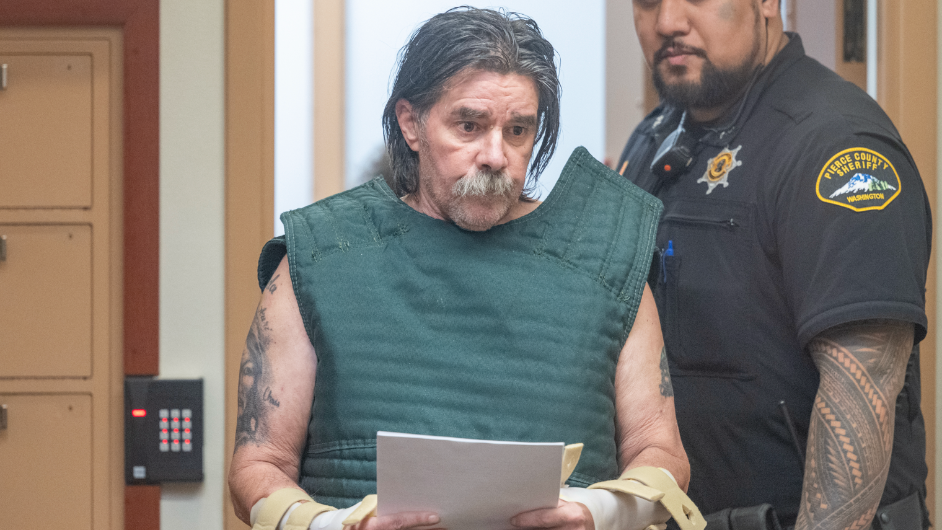 Herron Island man arraigned for double homicide, held without bail