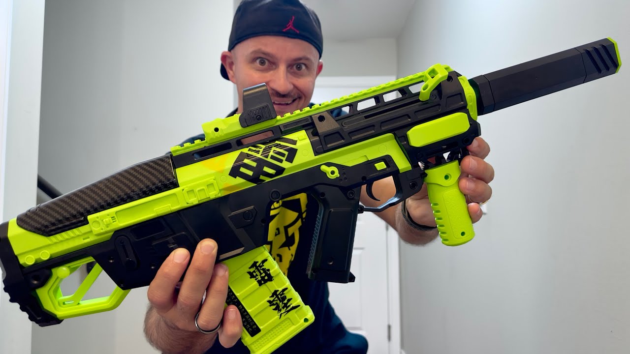 Yagee DGR:LEI gel blaster review – unboxing, customization & epic ...