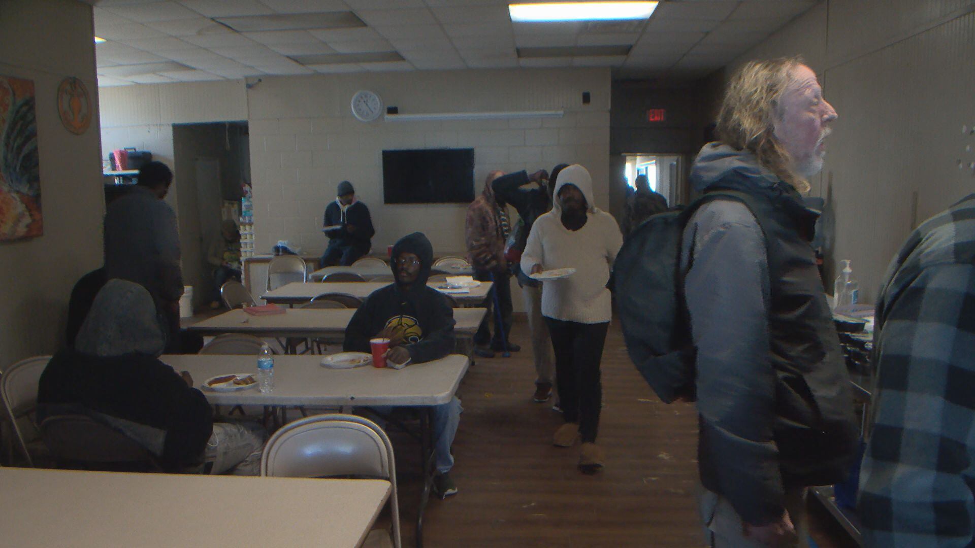Fieldhouse For The Homeless one of 5 warming stations still operating ...