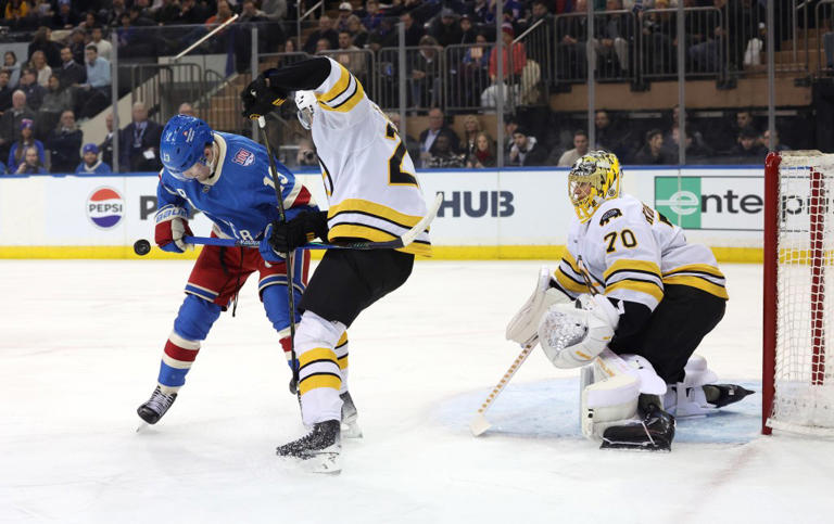 Rangers claw their way to OT win over Bruins with likely fire sale looming
