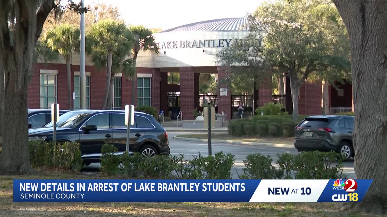New details in the arrest of two Seminole County high school students