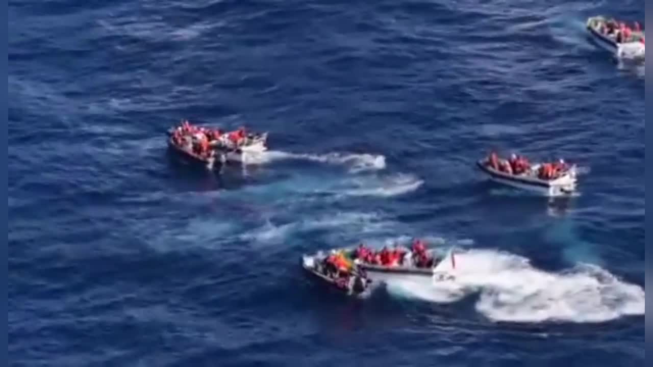 Coast guard continues search for missing cargo ship crew as two are ...
