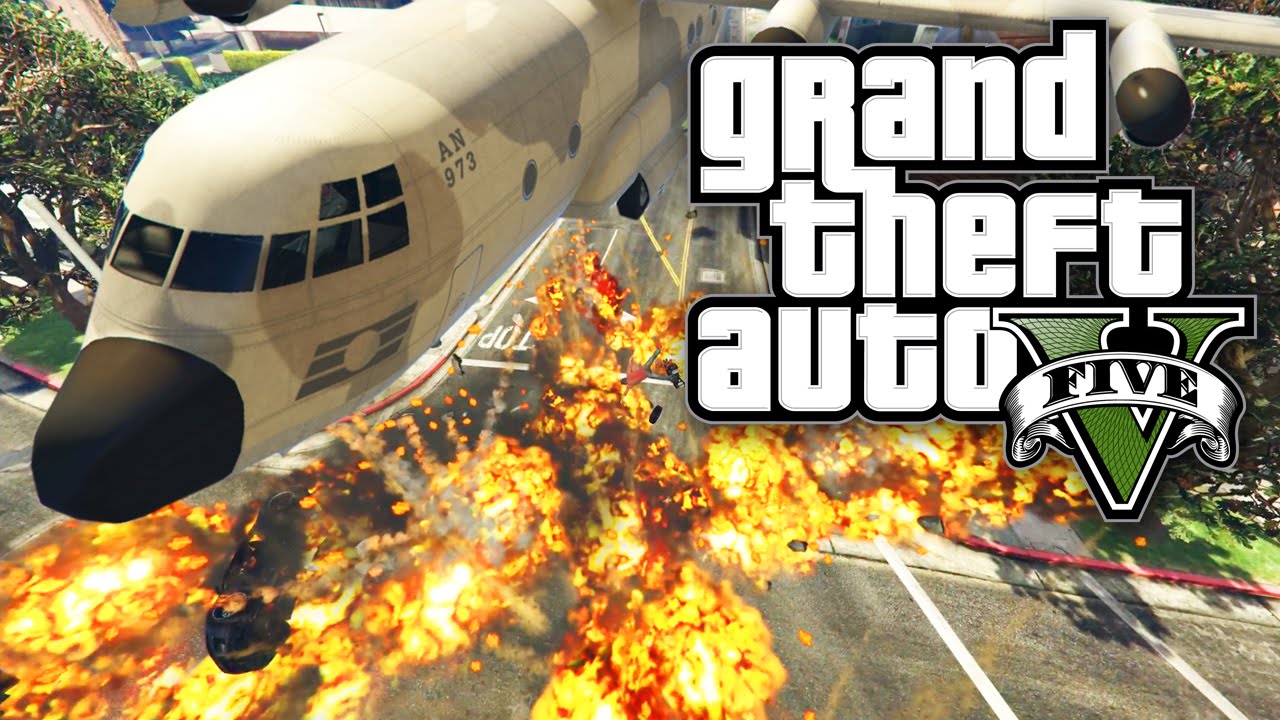 GTA 5 XT 3 AC 130 Rooftop Escape Bounty Fails GTA 5 Mods