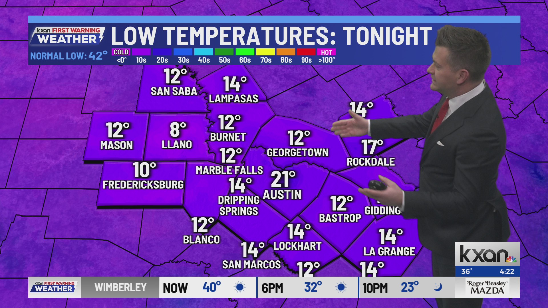 Dangerously cold tonight, but the melting finishes on Tuesday | KXAN ...