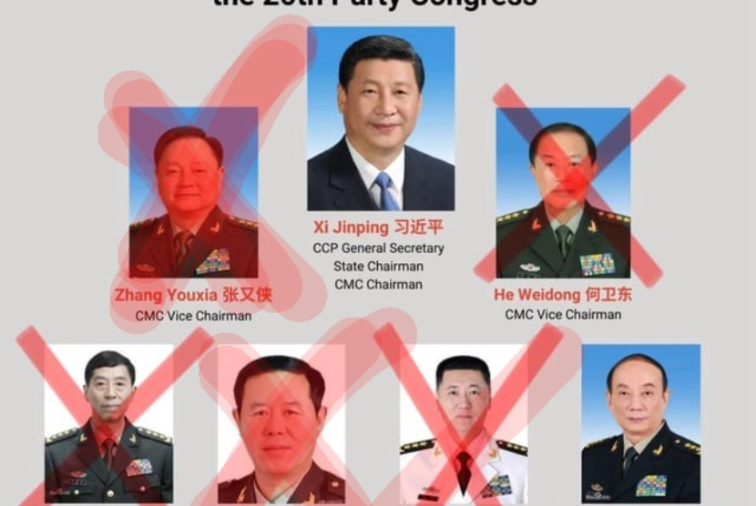 Xi Jinping sikat Jenderal Zhang Youxia, orang nomor dua di militer ...