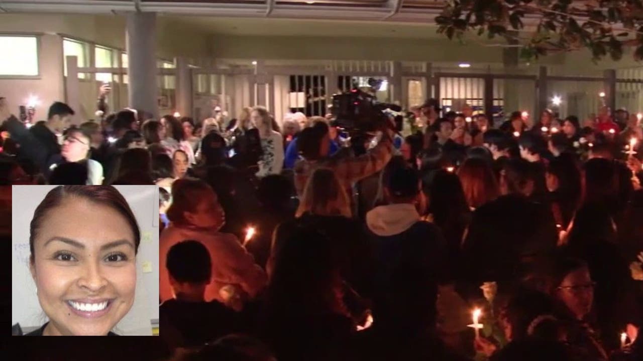 Students, families remember Los Angeles teacher allegedly killed by ...