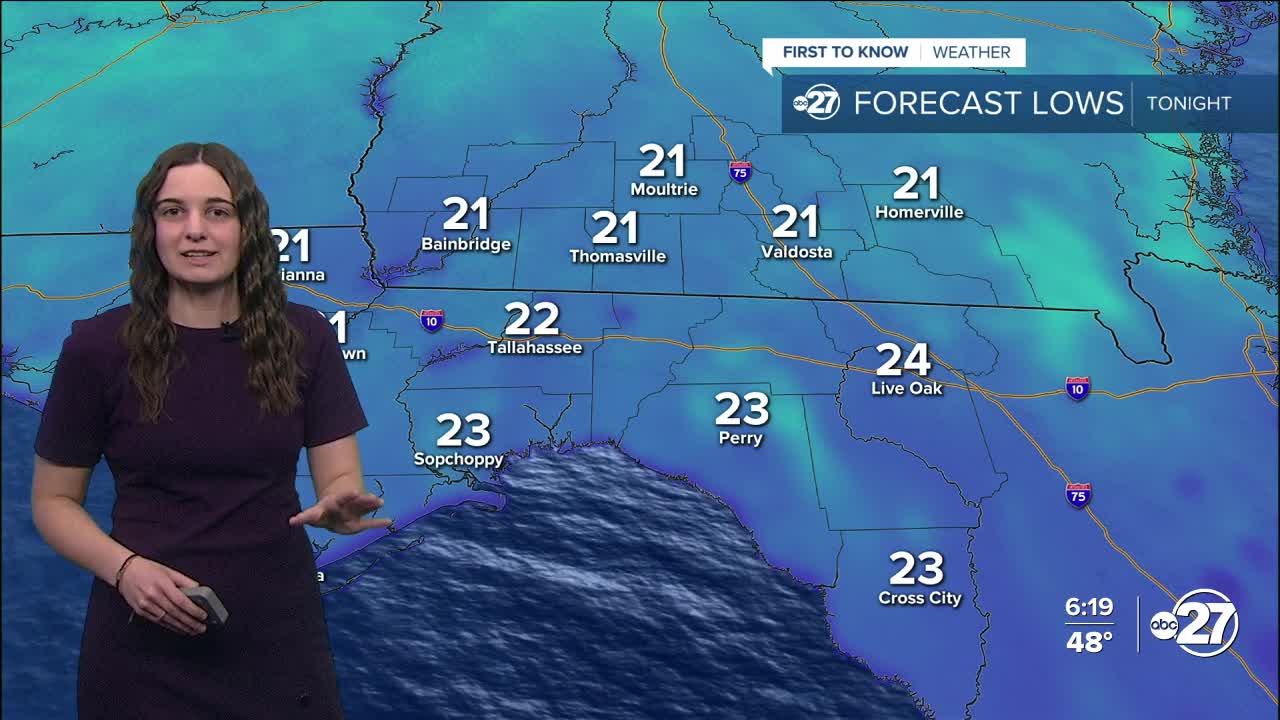 First to know forecast: Bitter cold temperatures overnight (1/26/2026)