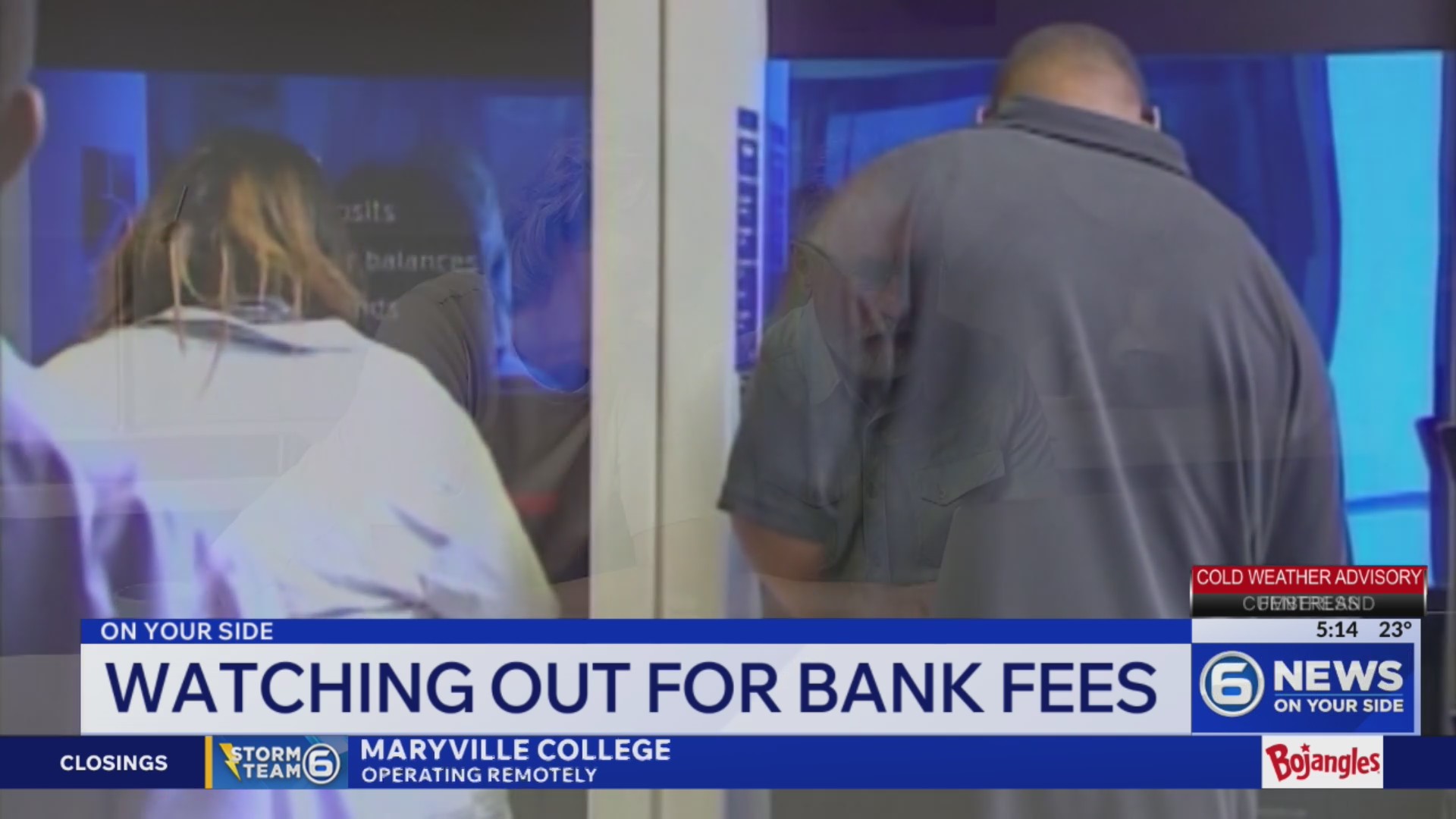 Watching out for bank fees