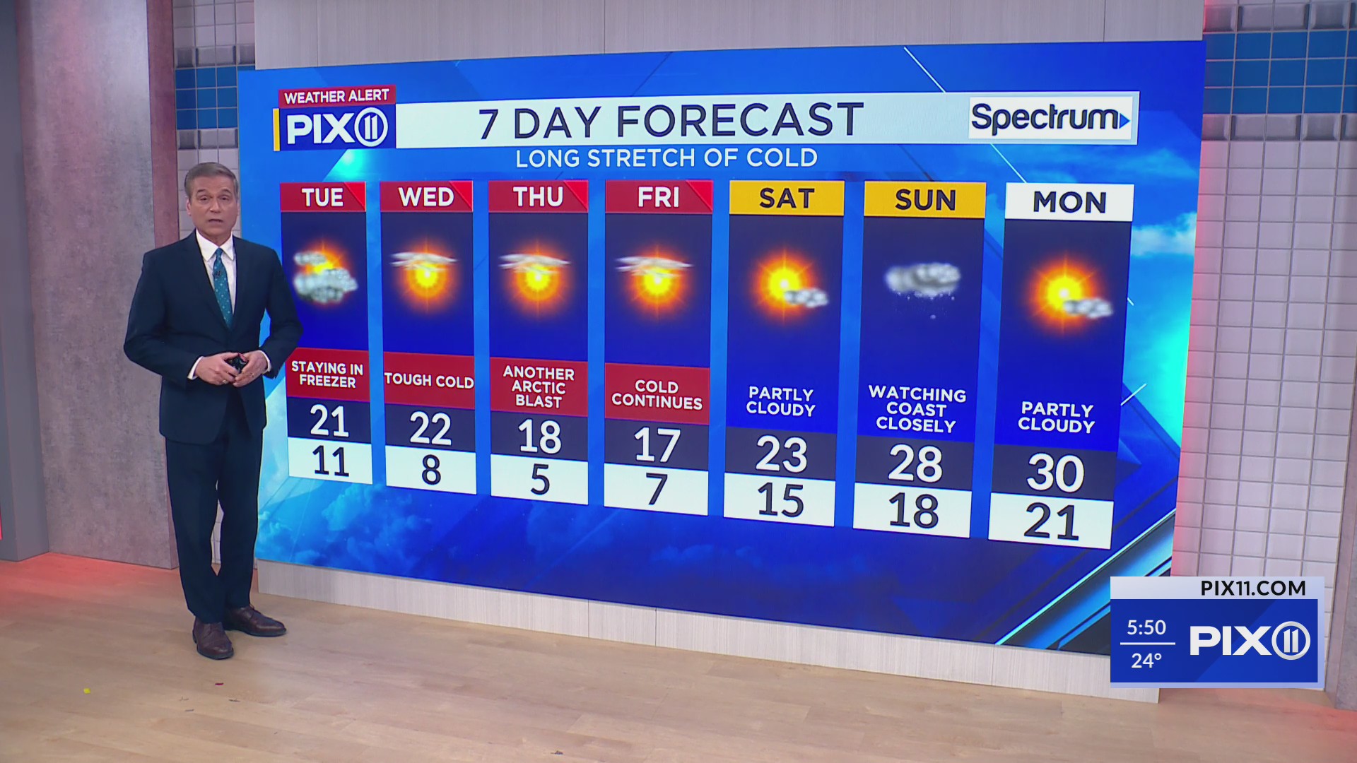 Brutal cold coming off the heels of the biggest snowstorm in years
