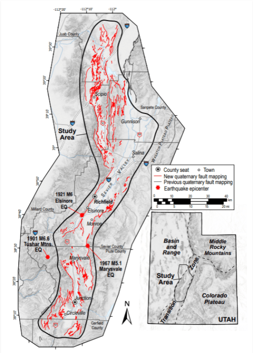 New high-resolution maps reveal earthquake risks in central Utah, UGS says