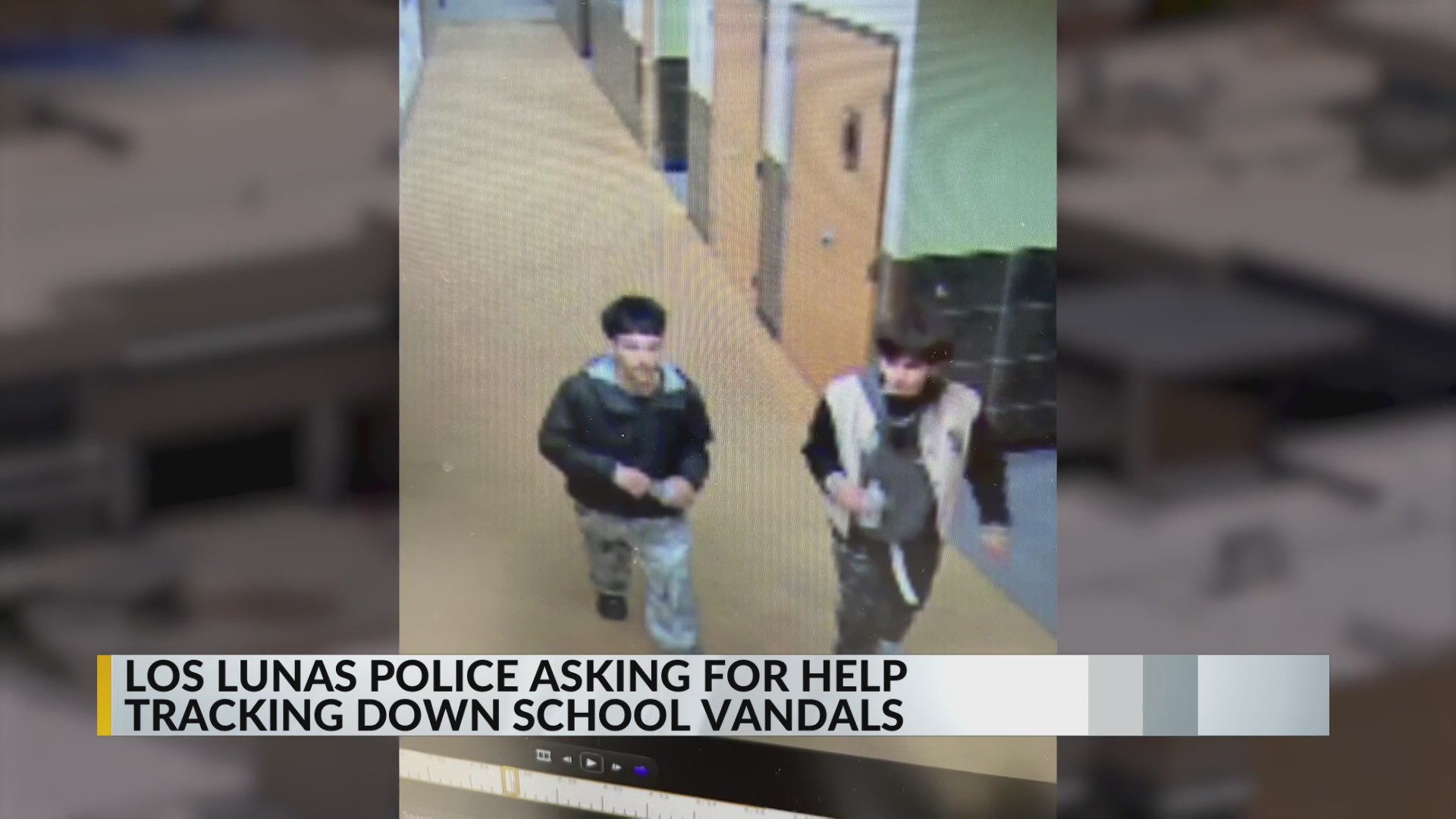 Police seek help identifying Los Lunas High School vandalism suspects