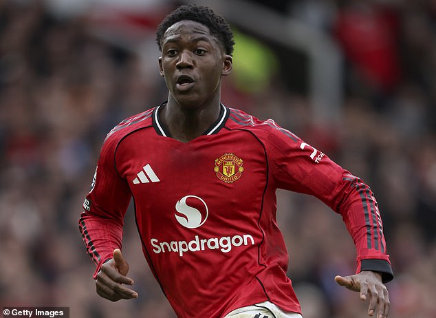 Manchester United midfielder Kobbie Mainoo made the cut following his return to the Red Devils team under Michael Carrick