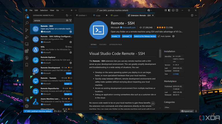 VS Code has a tunnel feature buried in the account menu, and it turned ...