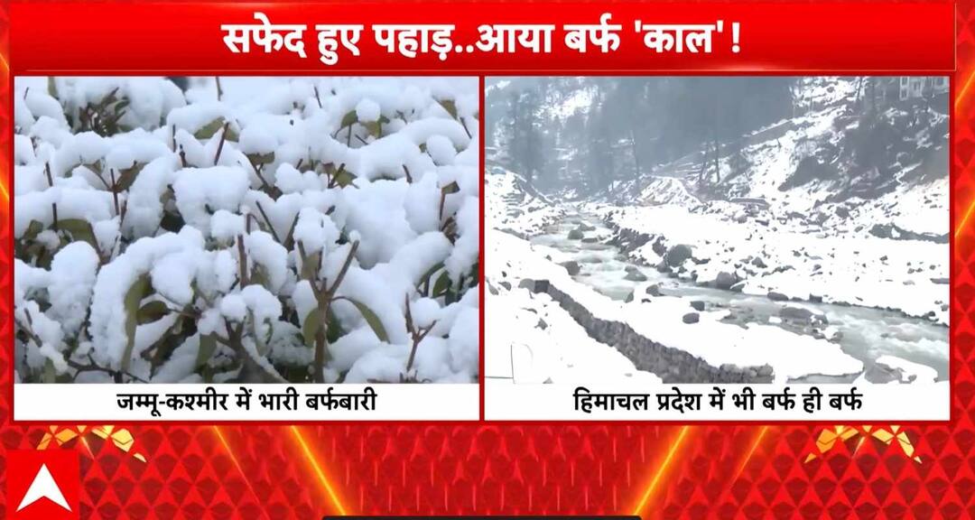 Weather update: Jammu and Kashmir sees fresh snowfall, cold wave ...
