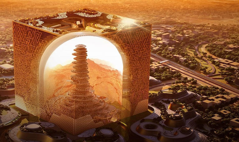 Saudi suspends Mukaab skyscraper as PIF reassesses spending