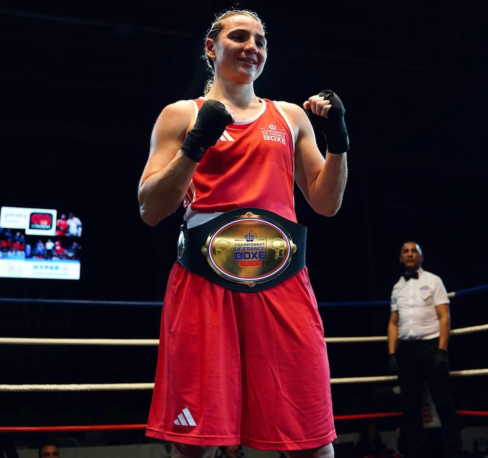 Une boxeuse bordelaise vient d'être sacrée championne de France