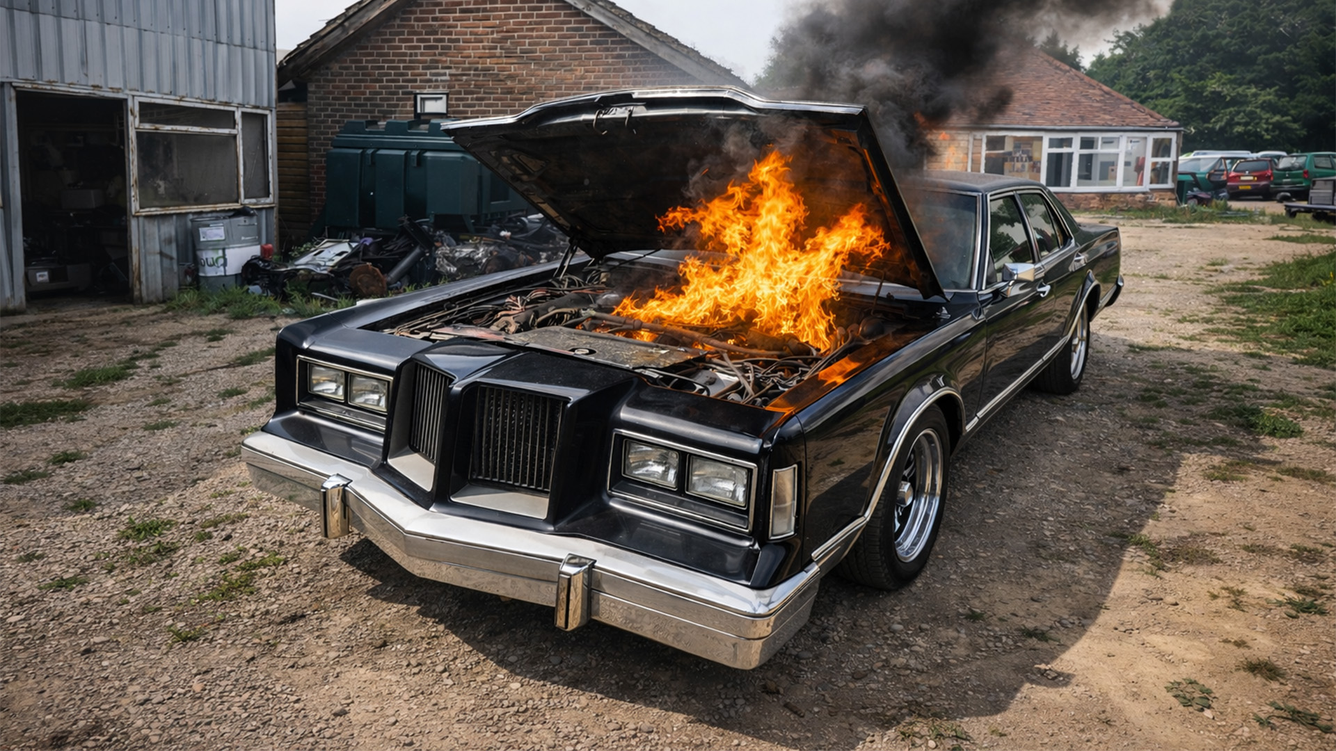 The presidential limo breakdown that went wrong