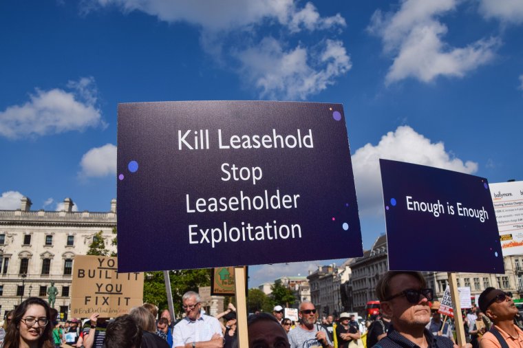 Leaseholders have campaigned for ground rent charges to be capped after suffering crippling bills (Photo: Vuk Valcic/Getty)