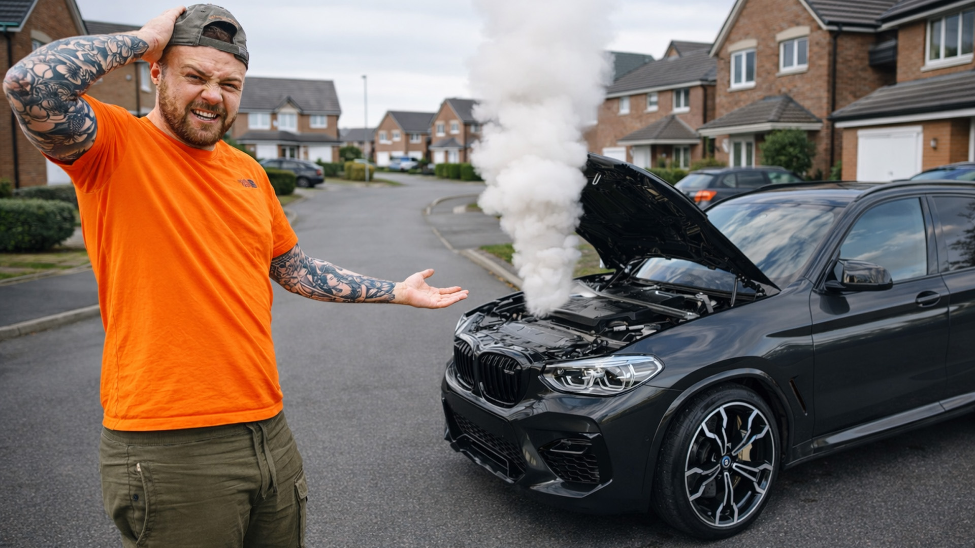 First drive of my salvage BMW X3M project car