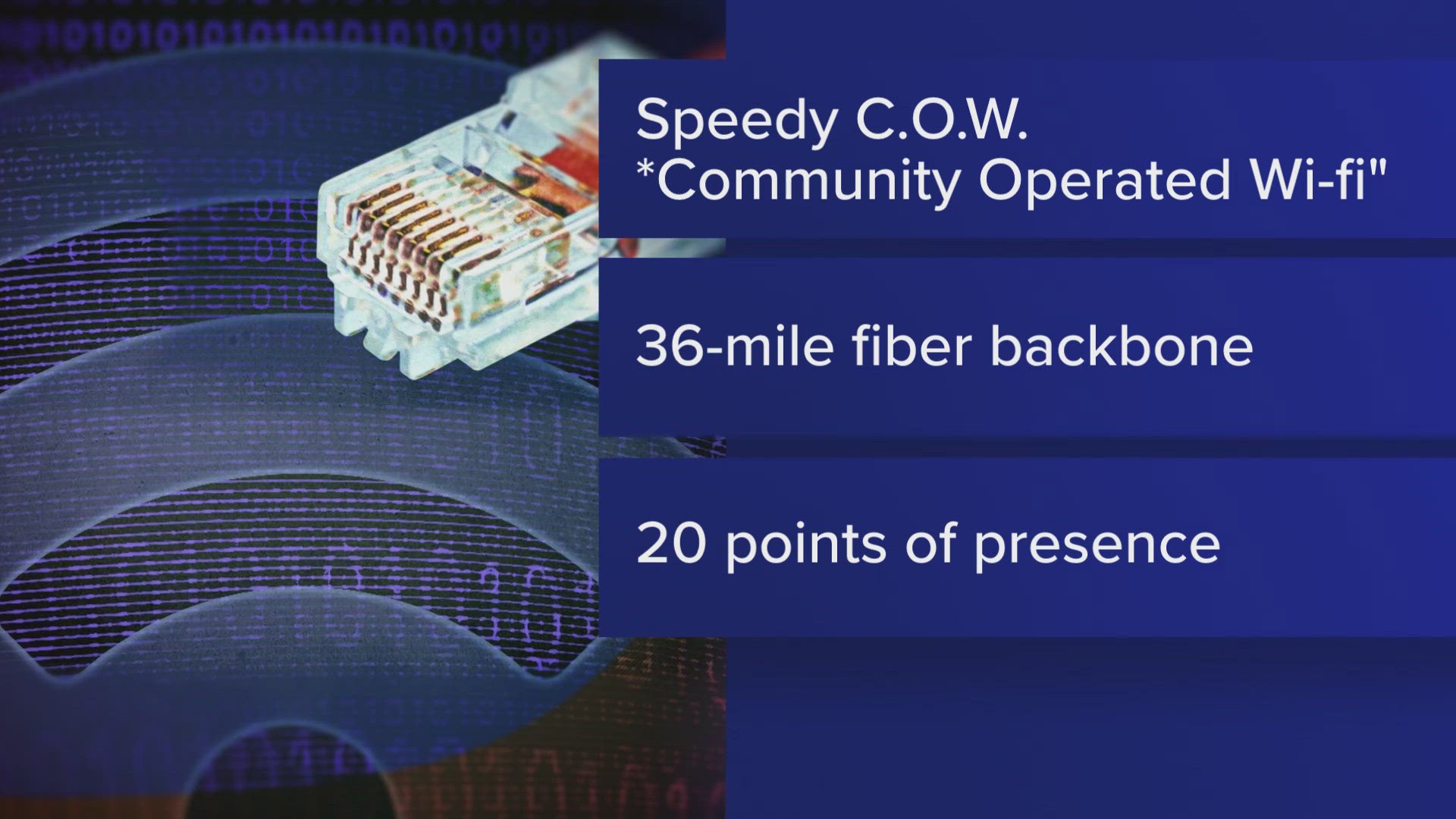 Wyoming County making large investment in internet infrastructure