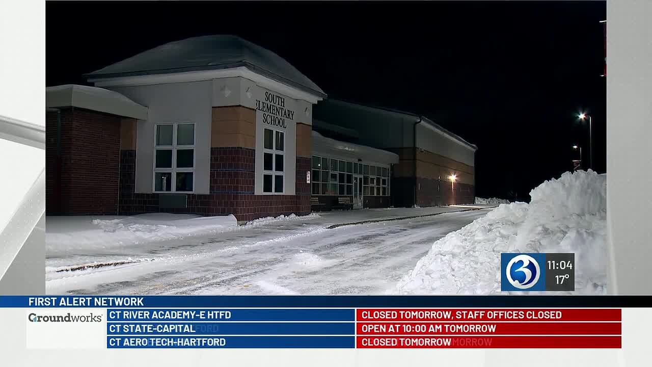 Dozens of school districts closed Tuesday as winter storm Benjamin ...