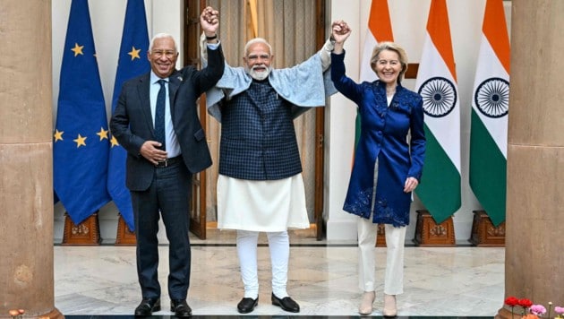 EU und Indien einigen sich auf Handelsabkommen