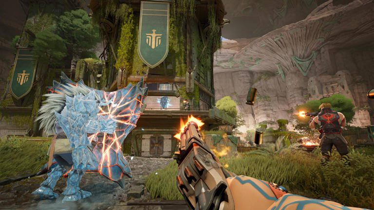 Highguard review: I can't get enough of horseback gunplay and raiding bases