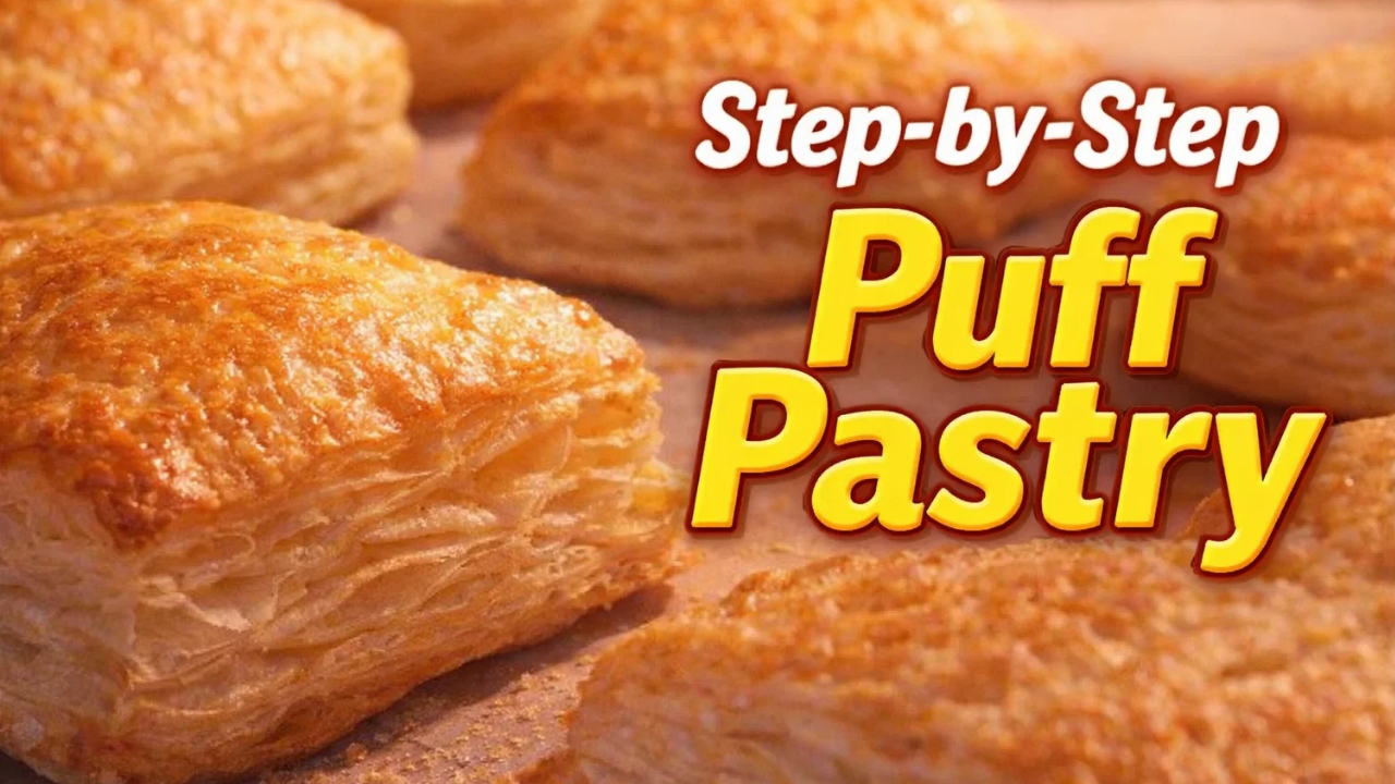 Making puff pastry at home is easier than you think