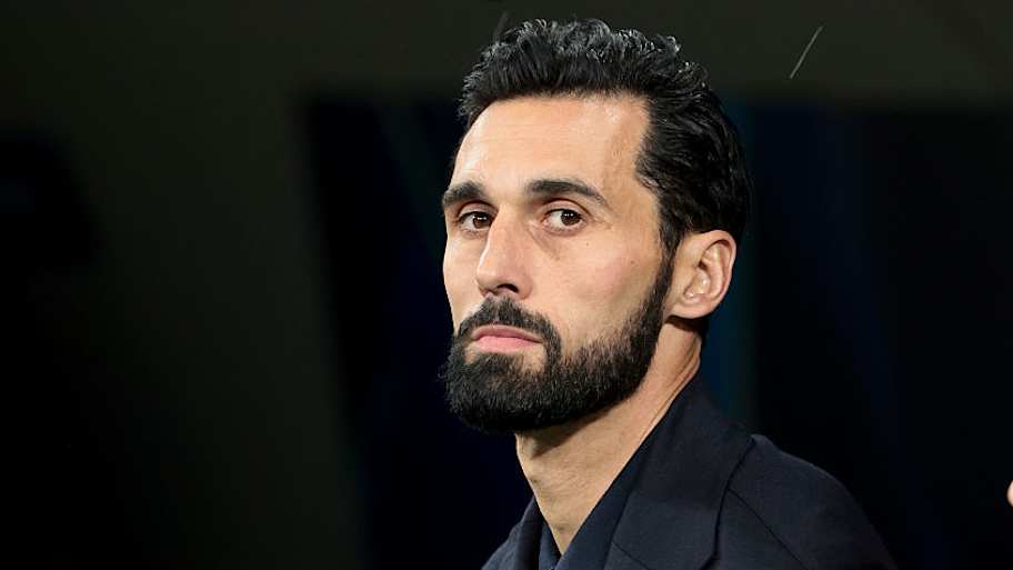 Álvaro Arbeloa’s Champions League bow as manager ended in a successful 6–1 rout. | Jean Catuffe/Getty Images
