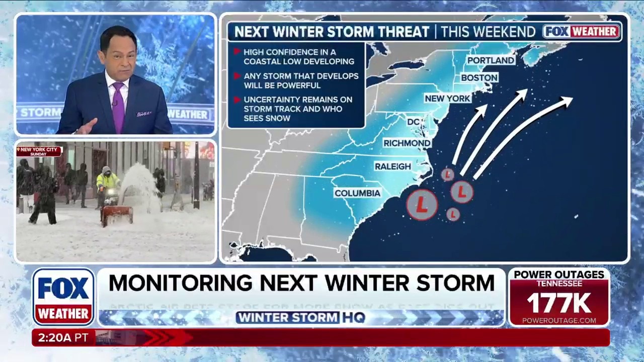 Next winter storm threat looms for Northeast