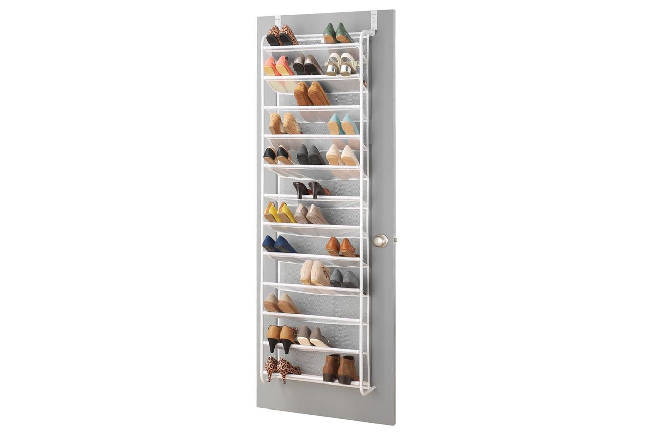 Whitmor 36 Pair Over The Door Shoe Organizer