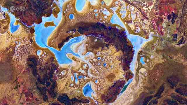 10 incredible impact craters on Earth seen from space