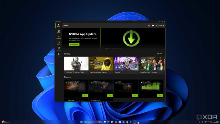 The NVIDIA app's game optimizer is genuinely magic, and it's not ...