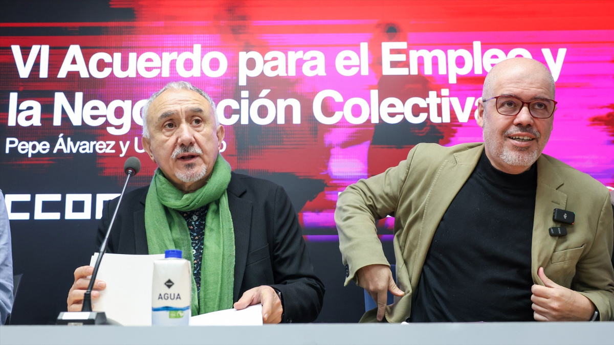 CCOO y UGT proponen una subida de los salarios del 12% en los próximos ...