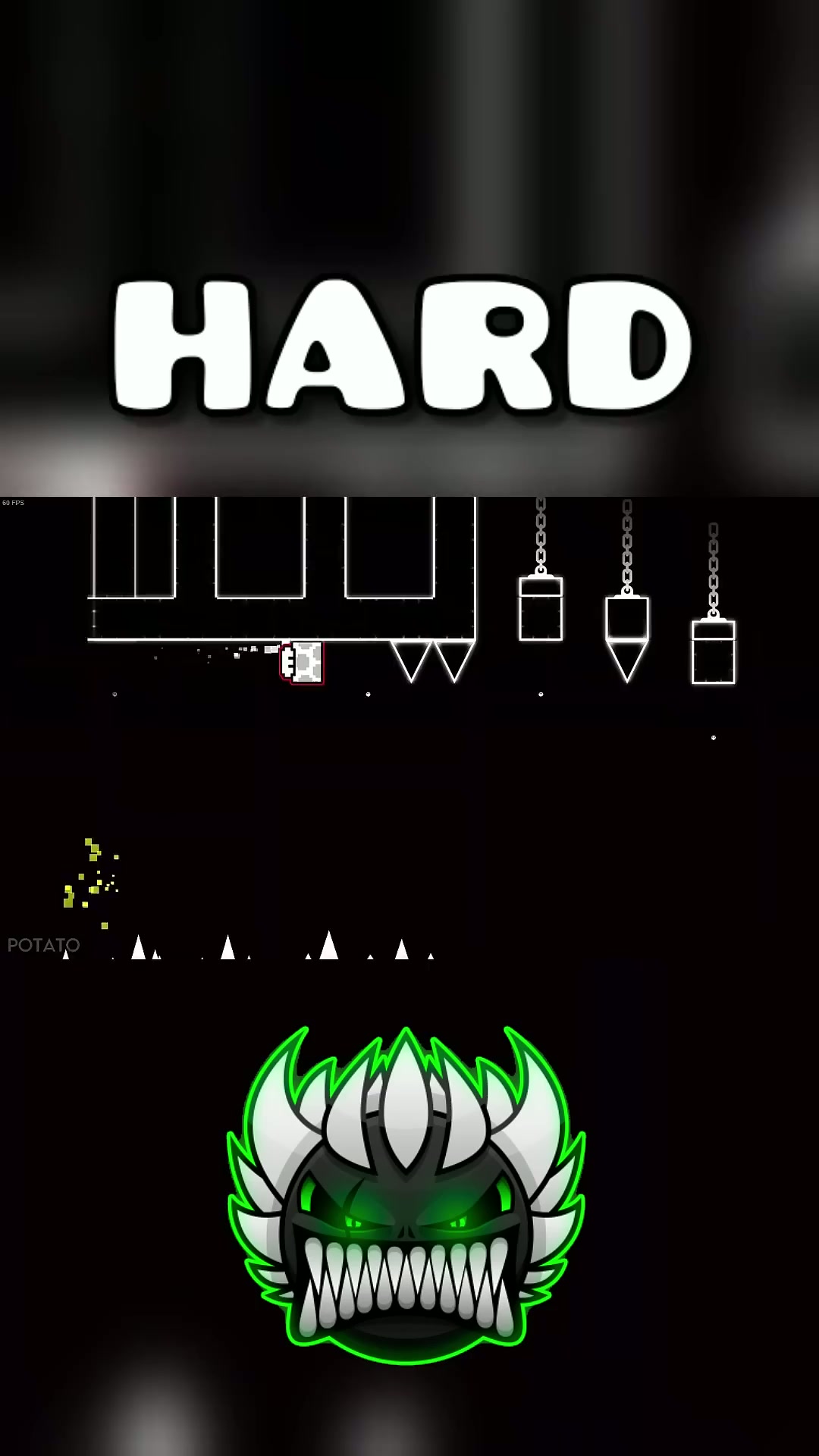 Coin in time machine is very hard - Geometry Dash #shorts #deluxe12