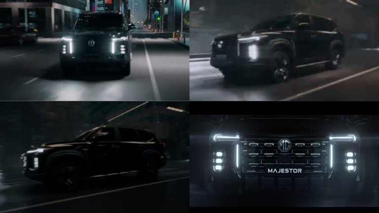 MG’s Fortuner rival Majestor teased: Launch date, design and more