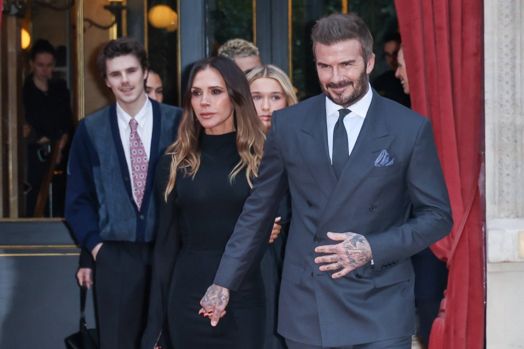 The Beckham family put on resilient front after Brooklyn’s ...