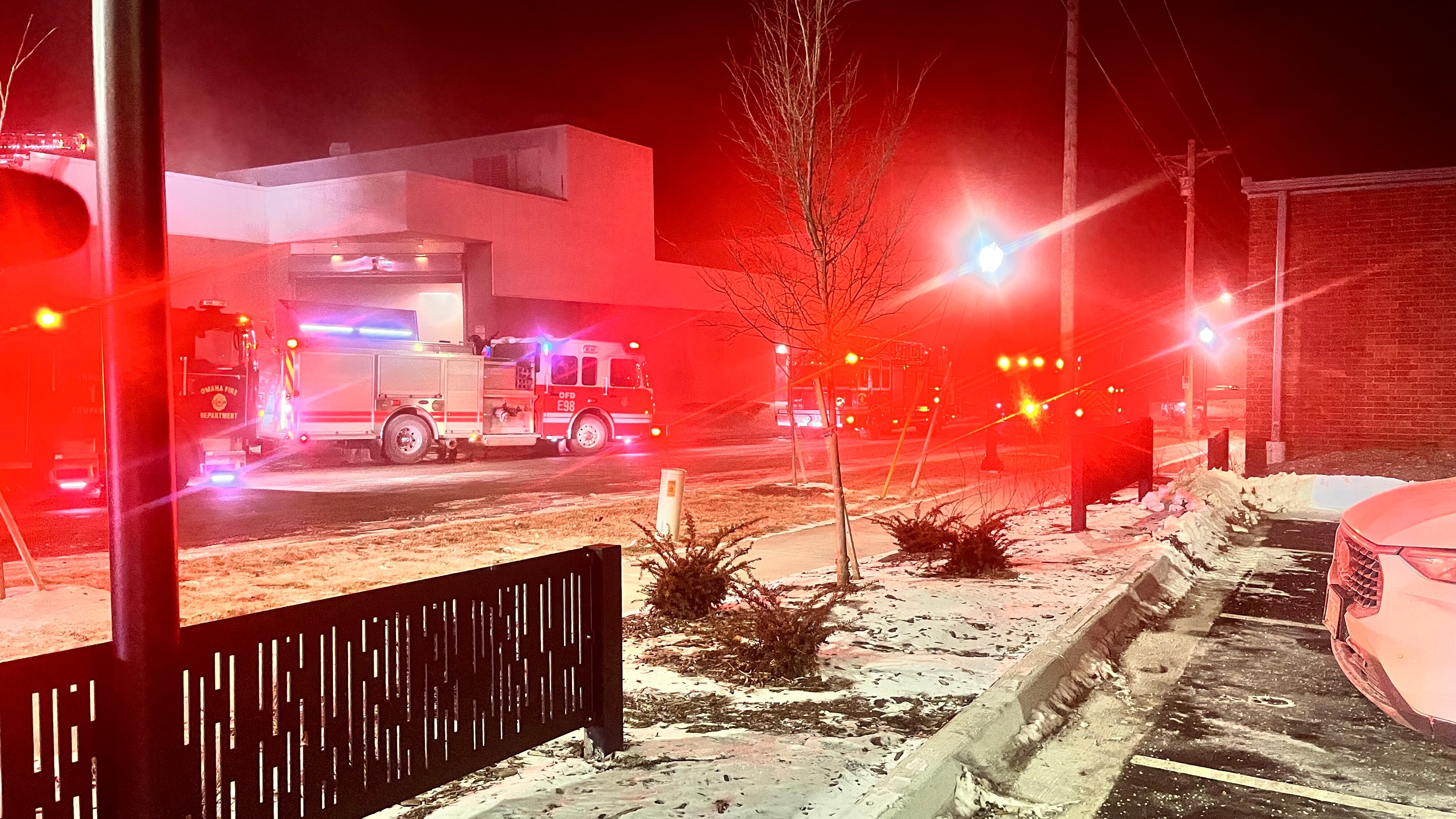 Bus catches fire in Omaha Metro Transit facility, authorities say