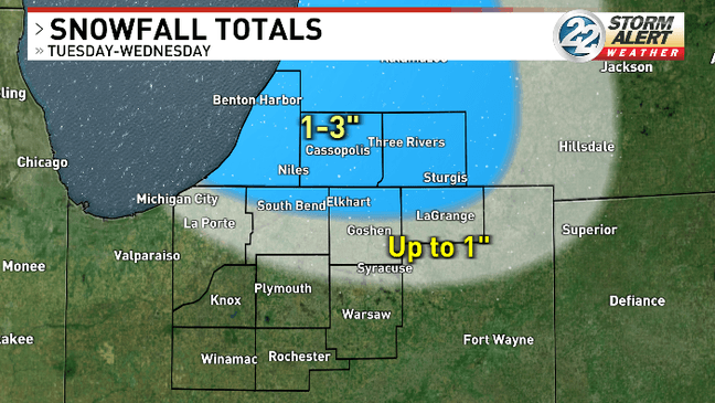 Lake effect snow returns, wind chills bring temperatures below zero ...