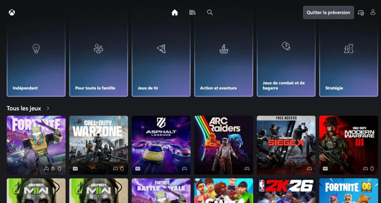 Le Xbox Cloud Gaming fait peau neuve ! Voici comment tester la nouvelle ...