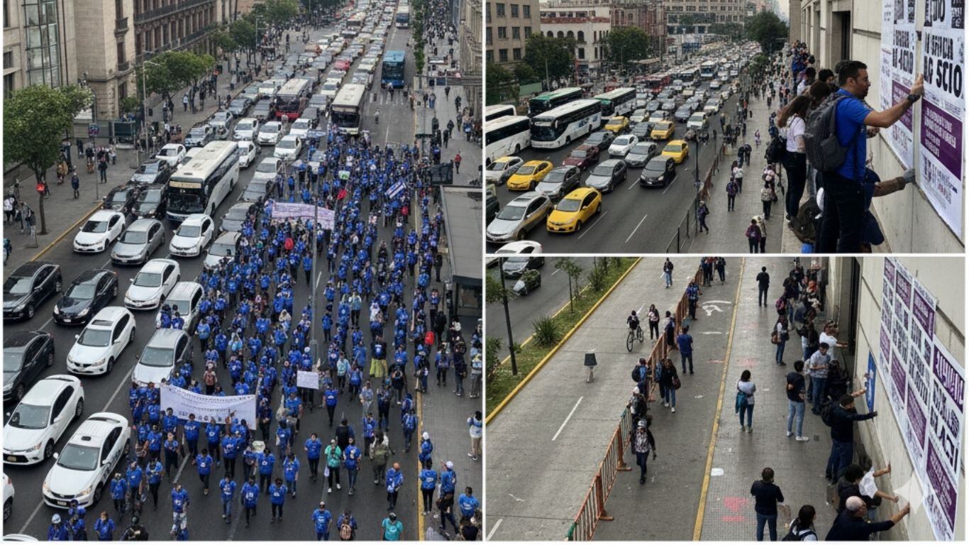 Marchas y concentraciones en CDMX hoy martes 27 de enero de 2026 ...