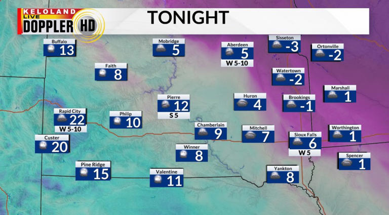 Seasonably cold weather ahead; snow chances best West River
