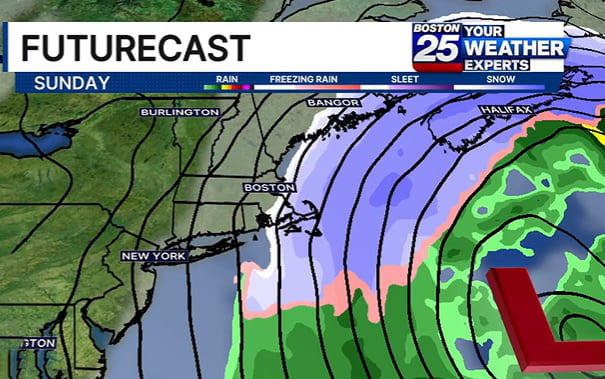 On your radar: Tracking potential weekend nor’easter with more snow ...