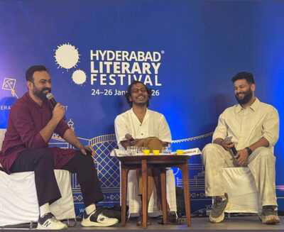 Hyderabad sheher ek mehfil hain: Sameer Rahat at HLF 2026