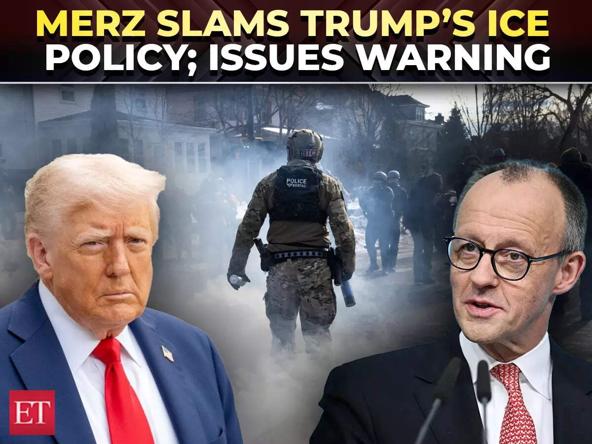 'Worrying level of…': Merz slams Minneapolis ICE shooting as Germany ...
