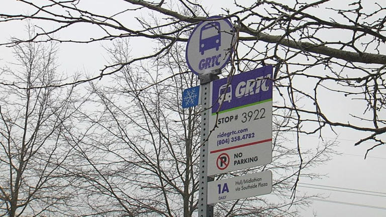 GRTC operates on limited basis on Tuesday due to icy conditions