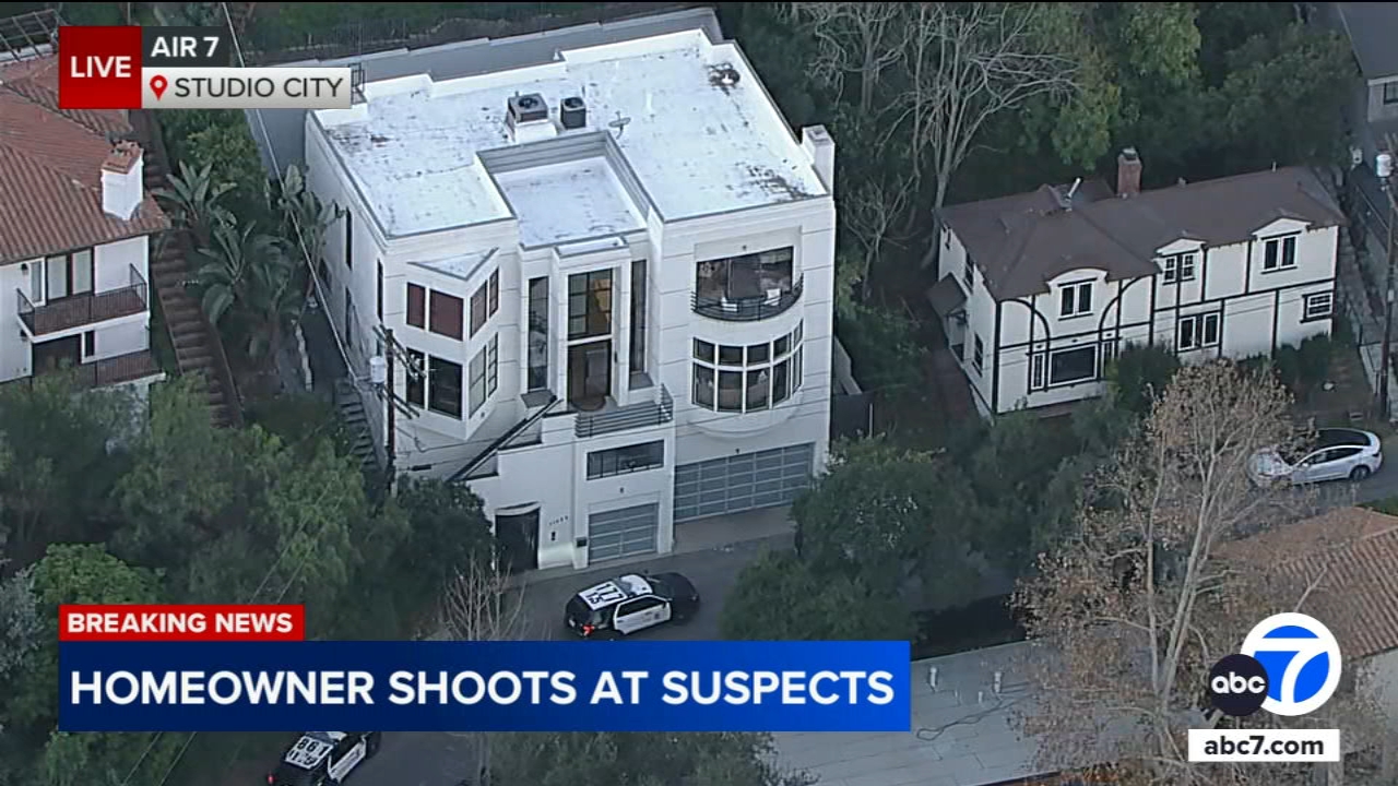 Homeowner opens fire on burglary suspects in Studio City, forcing them ...