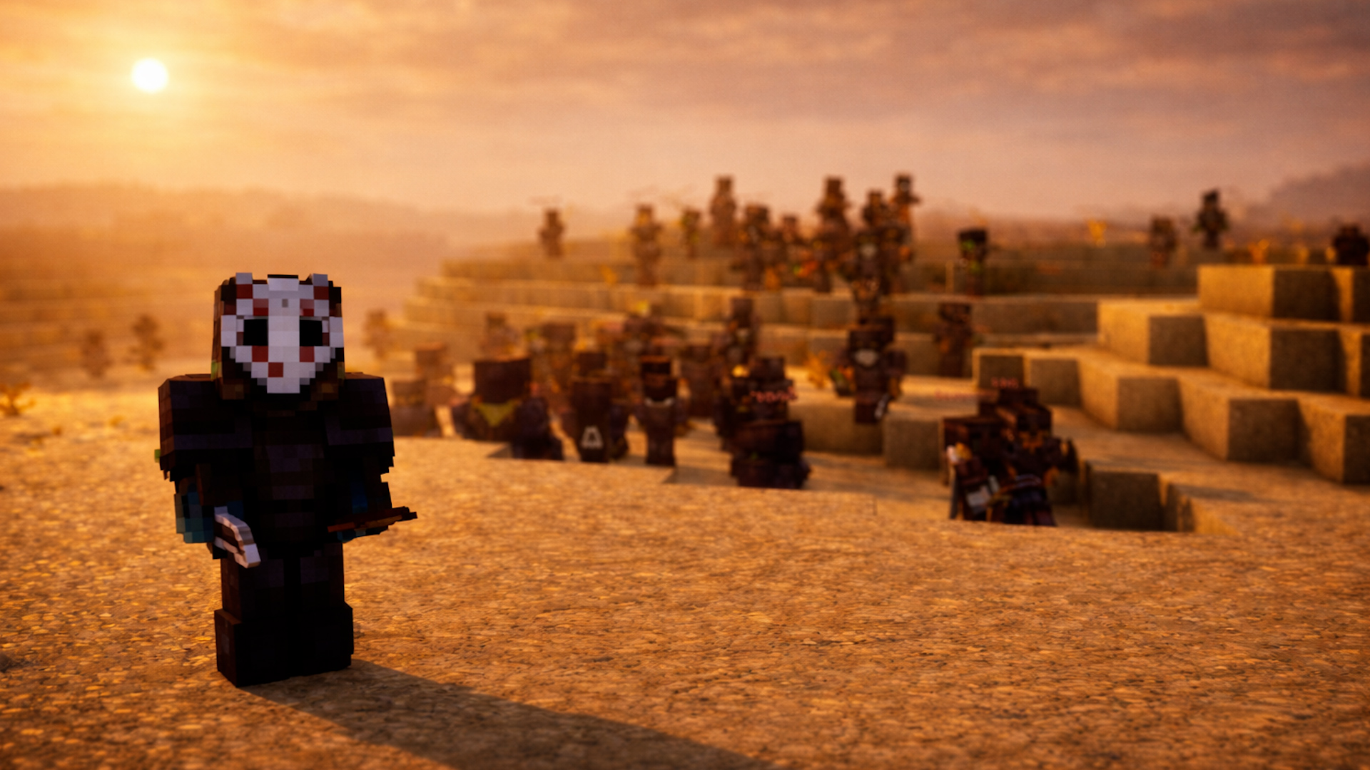 Is it possible to win against 100 Minecraft players?